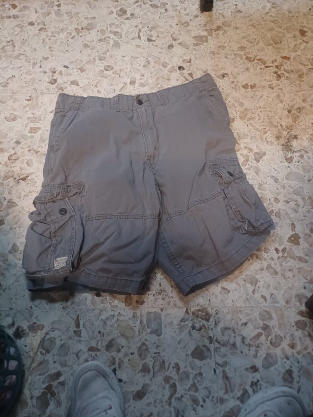 Levi's Men's Cargo Shorts 36 Gray